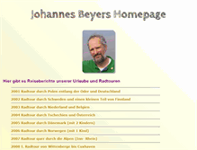 Tablet Screenshot of johannesbeyer.de